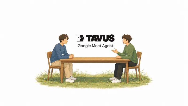 Tavus PALs Can Now Join Google Meet: Why Meeting Agents Are Where This Is All Heading